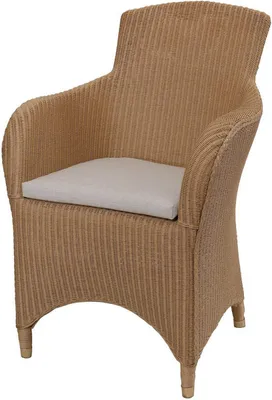 Zdjęcie produktu dla KRINES HOME Fotel Loom Sydney krzesło do jadalni krzesło do jadalni z podłokietnikiem Fotel Loom z tapicerką (naturalny)