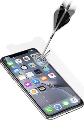 Produktbild von Cellularline Impact Glass - iPhone 11/XR, Apple, iPhone XR, Kratzresistent, Splitterfrei, Transparent, 1 Stück(e)