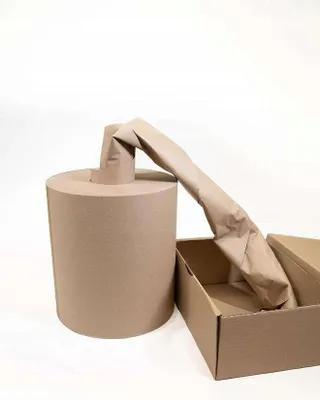 Zdjęcie produktu dla Papier pakowy kraft brązowy w rolce 30 cm / 11KG do paczek i prezentów