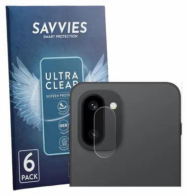 Produktbild von 6x Für OnePlus 15R (NUR Kameraschutz) Schutzfolie Savvies Displayschutz Display Schutz Folie Klar Transparent