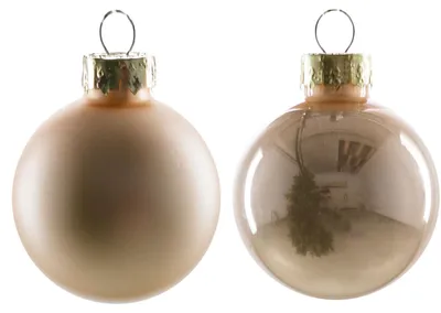 Produktbild von TrendLine Weihnachtskugeln aus Glas Ø 3,5 cm champagner 16 Stück