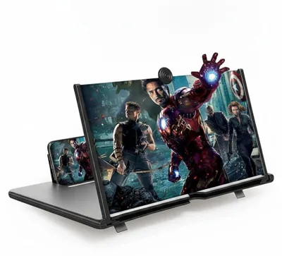 Productafbeelding van InAndOutdoorMatch - Telefoonbeeldschermvergroter - 12 inch - 3D HD-beeld, AI-gegenereerde afbeelding