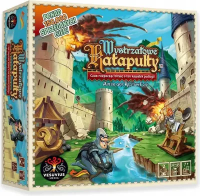 Produktbild von Katapulten-Brettspiel für Kinder ab 7 Jahren