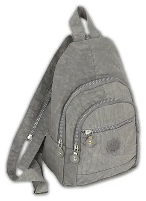 Produktbild von Bag Street Cityrucksack grau crinkle Nylon 21x13x35 D2ORJ200K