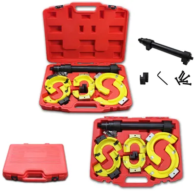 Image de Vigevee Tendeur de ressort Tendeur de jambe de suspension pour MCPherson Universel 1050 kg Système de jambe de suspension Abaissement Jambe de suspension Ressort Voiture Outil