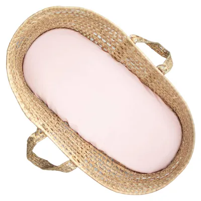 Imagen del producto de Sábana ajustable Jeanne - 70 x 30 cm - Rosa | de SEVIRA KIDS