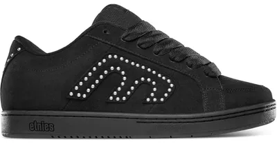 Zdjęcie produktu dla Buty do skateboardingu Etnies Kingpin, rozmiar: 41, kolory: czarny / czarny / srebrny