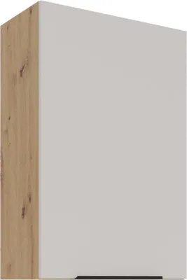 Produktbild von Hoher Hängeschrank NICOLLA – Breite 60 cm, Kaschmir/Artisan Eiche
