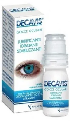 Produktbild von DECAVIS Augentropfen mit Hyaluronsäure und Liposomen, 10 ml, für Kontaktlinsenträger