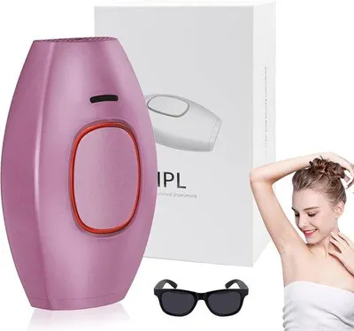 Productafbeelding van IPL Ontharingsapparaat voor Vrouwen - Permanente Ontharing met 5 Energieniveaus en 2 Modi - Geschikt voor Oksels, Benen en Lichaam - Efficiën