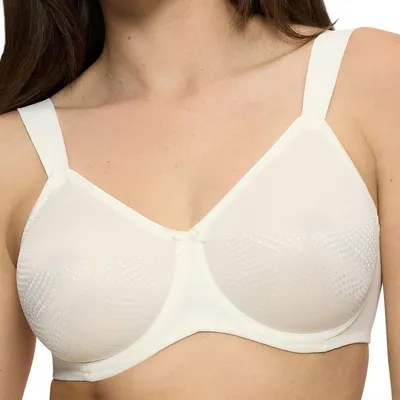 Immagine prodotto di Reggiseno minimizzatore Triumph Essential Minimizer W Il reggiseno minimizzatore riduce il volume del seno, Leggero, ferretti modellati in 3D forniscono sostegno, Spalline larghe comode e regolabili in lunghezza