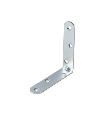 Produktbild von Alberts 40 x Stuhlwinkel 80 x 80 x 19 mm – verzinkt, Möbelwinkel, Holzwinkel & Eckwinkel