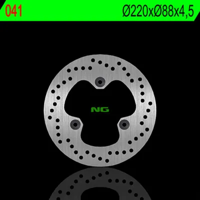 Image de NG BRAKES Bremsscheibe rund starr