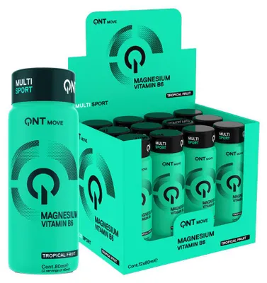 Produktbild von QNT Magnesium Sport Shot (12x80ml) Tropical Fruit - Vitamine, Mineralien & Gesundheit - Mineralien
