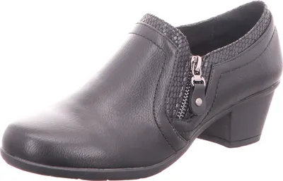 Produktbild von Alyssa Damen-Slipper-mittlerer Absatz Schwarz, Farbe:schwarz, EU Größe:42