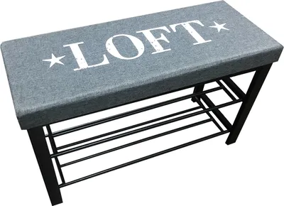 Produktbild von Schuhbank Mandy Loft Grau HTI-Line