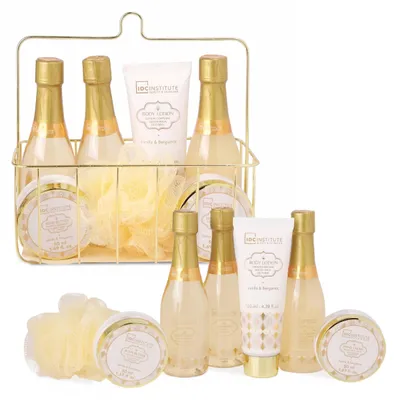 Obrázek produktu pro IDC Institute - Dárková Sada Gold 7-dílná - Vanilka a Bergamot - Pečující Sada