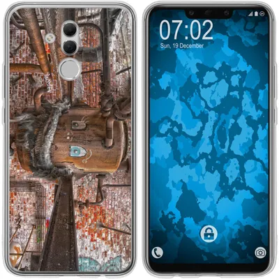 Produktbild von PhoneNatic Case kompatibel mit Huawei Mate 20 Lite Silikon-Hülle Urban M1