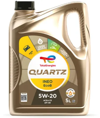 Produktbild von TotalEnergies Quartz INEO EcoB für 5W-20 5 Liter Motoröl Motorenöl WSS-M2C948-B STJLR.03.5004 Öl