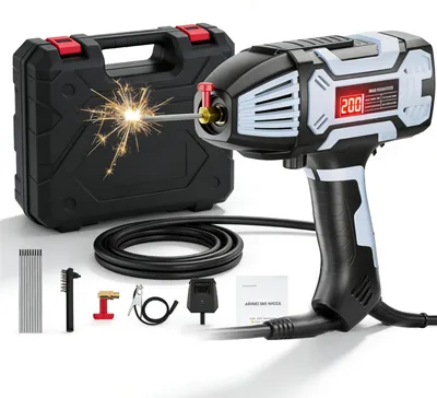 Productafbeelding van Lasapparaat - Handlasapparaat - 20-200 A - 220 V - Draagbaar booglasapparaat