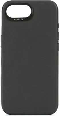 Immagine prodotto di Custodia MagSafe per Apple iPhone 17e/16e - Cover posteriore Decoded in vera pelle - Nero