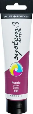 Produktbild von Daler Rowney System3 Acrylfarbe Purple 150 ml 1 stk