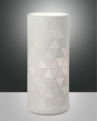 Produktbild von Fabas Luce Tischleuchte Micol E27 Ø120mm Weiß