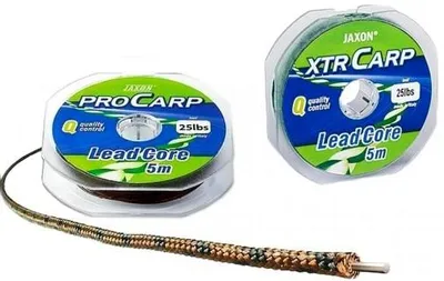 Produktbild von Jaxon XTR Carp Lead Core Schnur 5m 25 lbs Karpfen