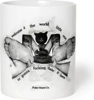 Image de POLARBECHER Welcome 2 The World 330 ml - weiß - 330 ml