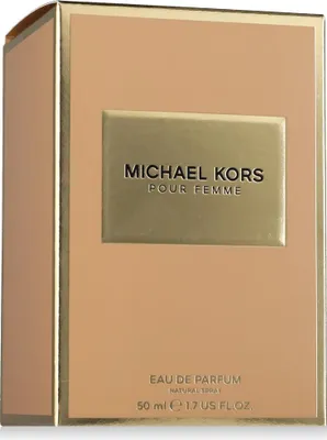 Zdjęcie produktu dla Michael Kors Pour Femme, Kobiety, 50 ml, Butelka jednorazowa, Perfumy w płynie, Spray, ALCOHOL DENAT. (SD ALCOHOL 39-C), PARFUM (FRAGRANCE), AQUA (WATER), HEXAMETHYLINDANOPYRAN, BENZYL...