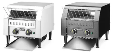 Immagine prodotto di Tostapane a nastro HENDI, doppio, nero, 230V/2240W, 418x368x(H)415mm