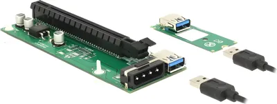 Obrázek produktu pro DeLOCK 41428, PCIe, USB 3.2 Gen 1 (3.1 Gen 1), Zelená, Čína, 49 mm, 125 mm, 16 mm