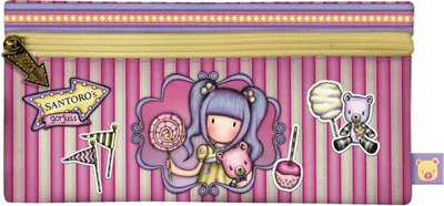 Produktbild von Schulmäppchen Gorjuss First prize Lila (22 x 11 x 1.5 cm)
