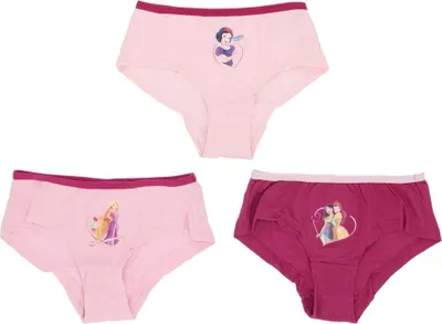 Obrázok produktu pre Bavlnené spodné prádlo pre dievčatá Disney Princess 3-pack 98/104
