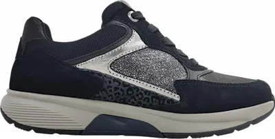 Imagen del producto de Gabor: Zapatillas deportivas con cordones, color negro, para uso diario