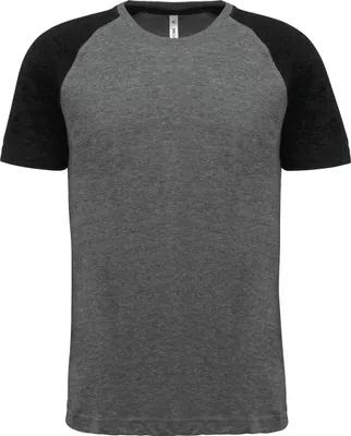 Immagine prodotto di PROACT® T-shirt sportiva bicolore in triblend con maniche corte per adulti