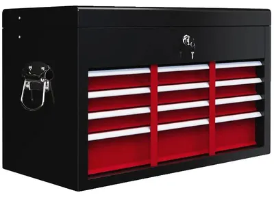 Produktbild von Werkzeugkasten, abschließbar, 3 Schubladen, armeegrün