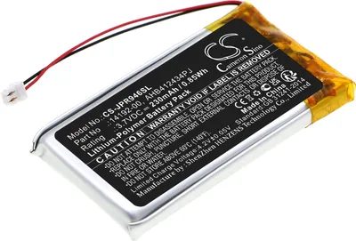 Produktbild von TECHTEK Akku Kompatibel mit [Jabra] Pro 9400, Pro 9400SH, Pro 9450, Pro 9460, Pro 9465, Pro 9470 Ersetzt 14192-00, für AHB412434PJ