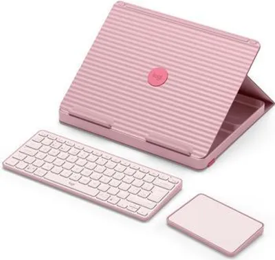 Produktbild von Logitech Casa, QWERTY, UK Englisch, Touchpad, Scherenschalter, 1,8 cm, 1,5 mm
