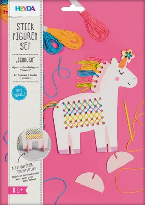 Image de Set de broderie HEYDA "licorne