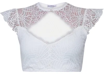 Produktbild von Dirndlbluse Kaisersdorf weiß 32