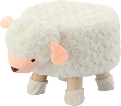 Immagine prodotto di Pouf Ovečka - bianco 28 × 25 cm