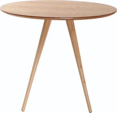 Produktbild von Miliboo - Design-Esstisch rund Eschenholz D90 ARTIK