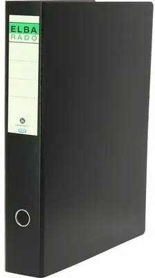 Produktbild von Ordner für A3 hoch 80mm Hartpappe schwarz Packung mit 16 Stück