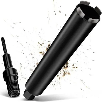 Zdjęcie produktu dla diamentowe wiertło rdzeniowe 1¼" UNC Ø32 mm z SDS Plus, diamentowe wiertło rdzeniowe do pracy na mokro/sucho, wiertło rdzeniowe, L 460 mm, do betonu, betonu zbrojonego, muru