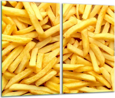 Produktbild von Herdabdeckplatten 2 teilig 30x52 Glaskeramikkochfeld Abdeckung Glas Chips