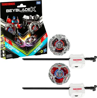 Zdjęcie produktu dla Toupies Transformers Beyblade X Optimus Prime 4-60P vs Megatron 4-80B