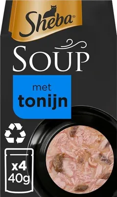Produktbild von Nassfutter Thunfisch für ausgewachsene Katzen Thunfisch 4x40g Multipack - Sheba