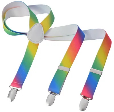 Produktbild von Hosentraeger Y Form schmal  Regenbogen 2