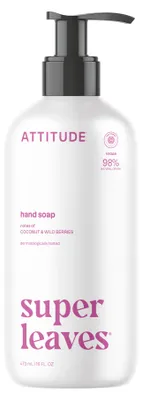 Zdjęcie produktu dla ATTITUDE Super Leaves mydło do rąk Coconut Wild Berries 473 ml